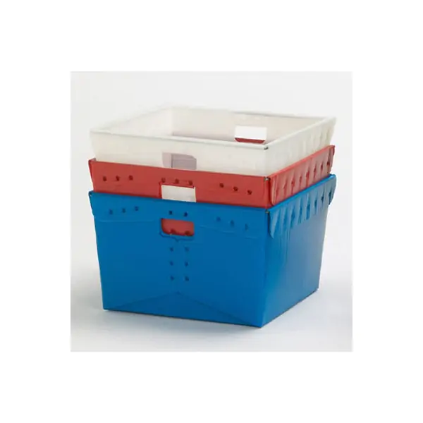 1579 Plastic Tote 18 1 4 x18 1 4 x11 1 2 H