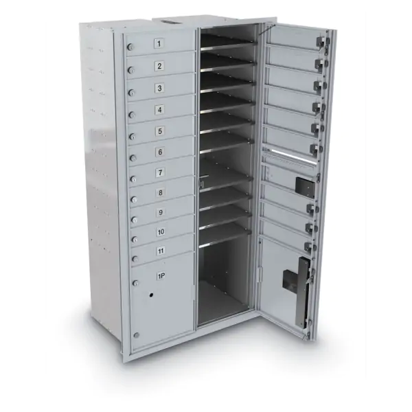 N1029415 - 20 Door Standard 4C Mailbox with (2) Parcel Lockers