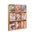 Wood and Acrylic Magazine Rack - 9 Pocket