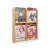 Wood and Acrylic Magazine Rack - 4 Pocket