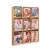 Wood and Acrylic Magazine Rack - 9 Pocket