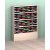 80 Pocket Satellite Literature and Mail Center Sorter - Letter Depth