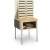 Mailroom furniture, TABLE FOR SECURITY SATELLITE STATION, PUTTY N1003870