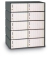 10 Door Rear Loading Mailbox