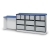 FURNITURE, HANDICAPPED WRITING DESK, BLUE N1013479