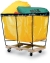 MAILROOM, Replacement Vinyl Liners for Basket Trucks, 20 Bushel, Black N1015011