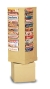 Lobby, Retail 44 Pocket Rotary Literature Racks Black, Tax Forms, N1017641