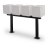 Mail Vault Four Wide Posts + Spreader