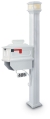 Wilkes 1812 Estate Series Mailbox - Illuminated Finial