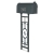Berkshire Decorative Cast Aluminum Curbside Mailbox with Monogrammed Initial Post