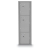 Standard 4C Mailbox with 3 Parcel Lockers 56 1/2