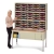 Triple Sorter With Table. 60 Pockets. Legal Depth