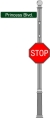 Street Sign Posts/Poles, 14 Foot, 3