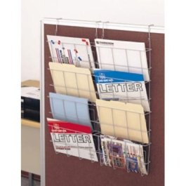 Legal Rack W250 - Eight Pocket Legal Size Wall Rack