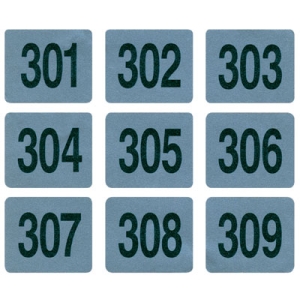 CBU Box Units Numbering Decals, N1021306