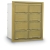 FRONT LOAD 8 DOOR BRASS MAILBOXES (2900 SERIES) ,PRIVATE USE, N1004577
