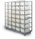 MAIL SORTING, TRANSPORTING, West Coast Letter Tray Distribution Rack N1015547