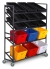MAIL SORTING, TRANSPORTING, TOTES, TUBS, 6 Tote 9 Tray Transport Cart N1021330