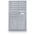 16 Door Standard 4C Mailbox with 2 Parcel Lockers - Additional Colors Available