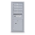 4 Door Standard 4C Mailbox with (1) Parcel Locker