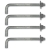 Stainless Steel Anchor Bolt Kit (set of 4)