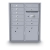 10 Door Standard 4C Mailbox with (2) Parcel Door