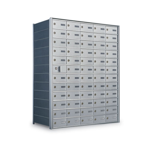 Front Loading 59-Door Horizontal Private Mailbox