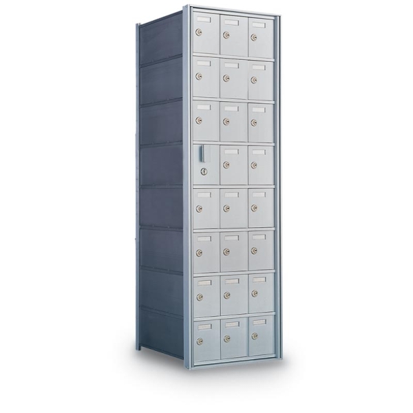 23-Door Front-Loading Private Horizontal Mailbox