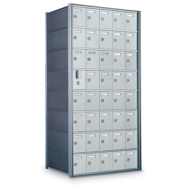 41-Door Front-Loading Private Horizontal Mailbox